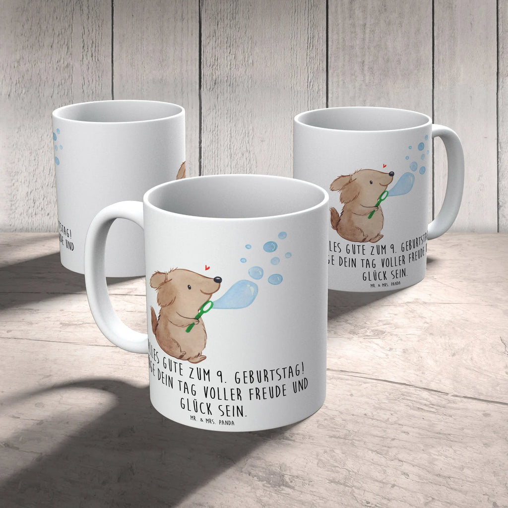 Tasse 9. Geburtstag Freude Tasse, Kaffeetasse, Keramiktasse, Porzellantasse, Teetasse, Geschenktasse, Bürotasse, Tasse mit Zitaten, Tasse mit Motiven, Geburtstag, Geburtstagsgeschenk, Geschenk