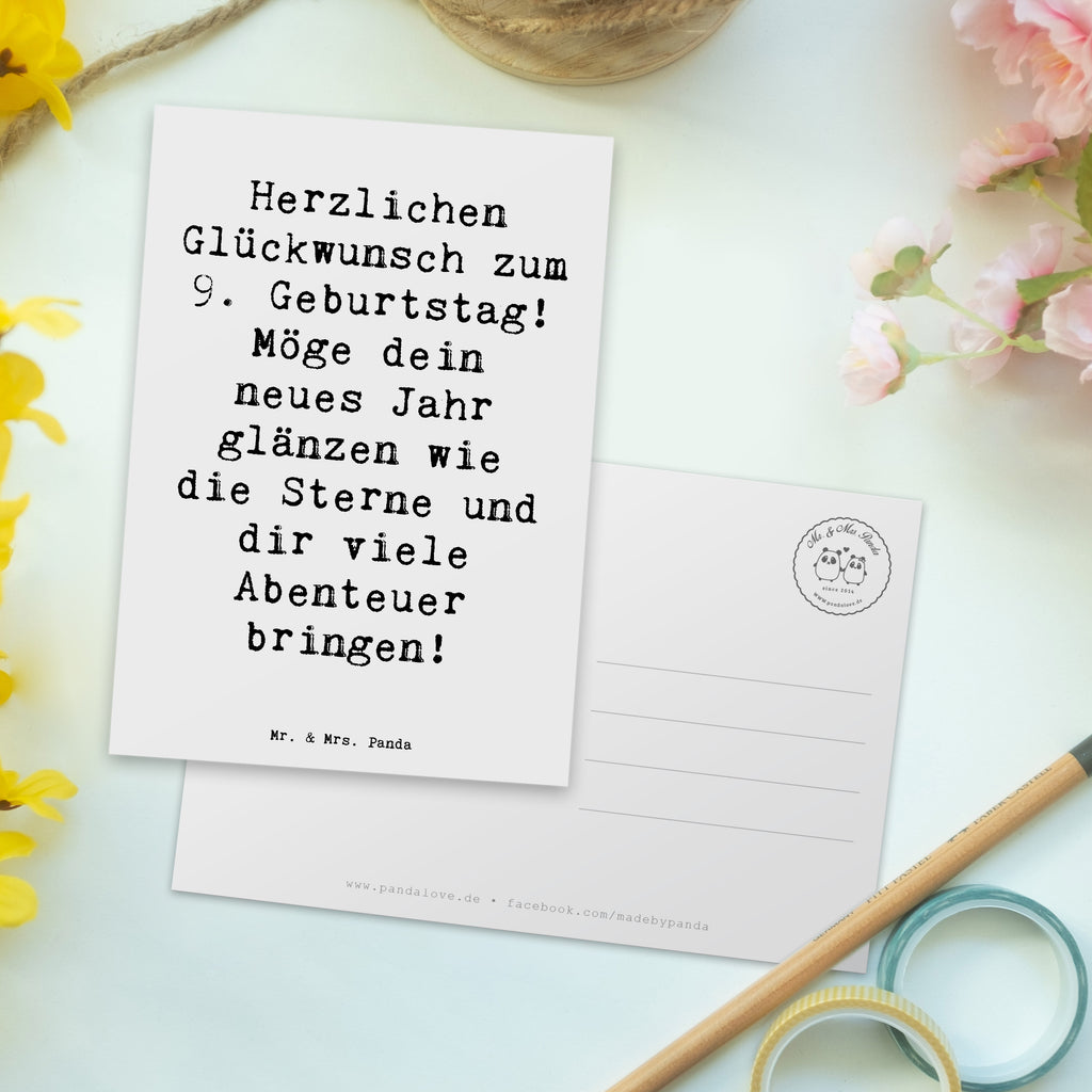 Postkarte Spruch 9. Geburtstag Glanz Postkarte, Geschenkkarte, Einladung, Ansichtskarten, Einladungskarte, Geburtstagskarte, Dankeskarte, Einladungskarten Geburtstag, Ansichtskarte, Karte, Grußkarte, Einladung Geburtstag, Geburtstag, Geburtstagsgeschenk, Geschenk