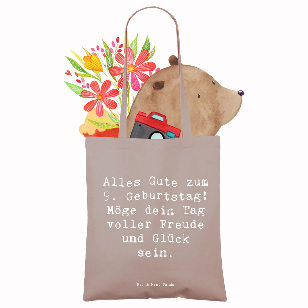 Tragetasche Spruch 9. Geburtstag Freude Einkaufstasche, Jutetasche, Stofftasche, Jutebeutel, Schultertasche, Shopper, Beutel, Umhängetasche, Stoffbeutel, Tragetasche, Badetasche, Laptoptasche, Einkaufstüte, Beuteltasche, Tasche, Strandtasche, Geburtstag, Geburtstagsgeschenk, Geschenk