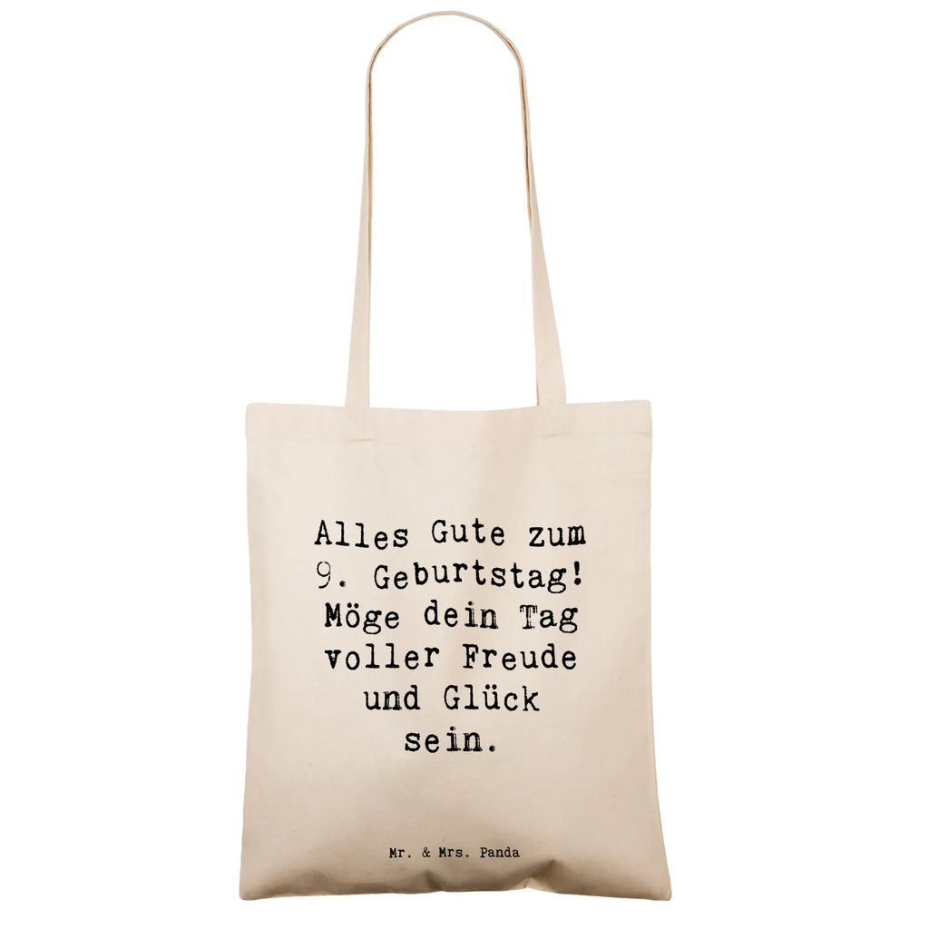 Tragetasche Spruch 9. Geburtstag Freude Einkaufstasche, Jutetasche, Stofftasche, Jutebeutel, Schultertasche, Shopper, Beutel, Umhängetasche, Stoffbeutel, Tragetasche, Badetasche, Laptoptasche, Einkaufstüte, Beuteltasche, Tasche, Strandtasche, Geburtstag, Geburtstagsgeschenk, Geschenk