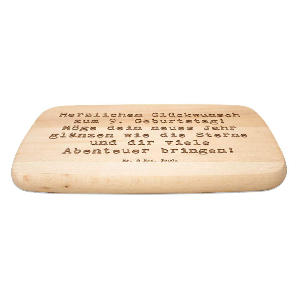 Frühstücksbrett Spruch 9. Geburtstag Glanz Holzbrett, Küchenbrett, Frühstücksbrett, Schneidebrett, Schneidebrett Holz, Frühstücksbrettchen, Geburtstag, Geburtstagsgeschenk, Geschenk