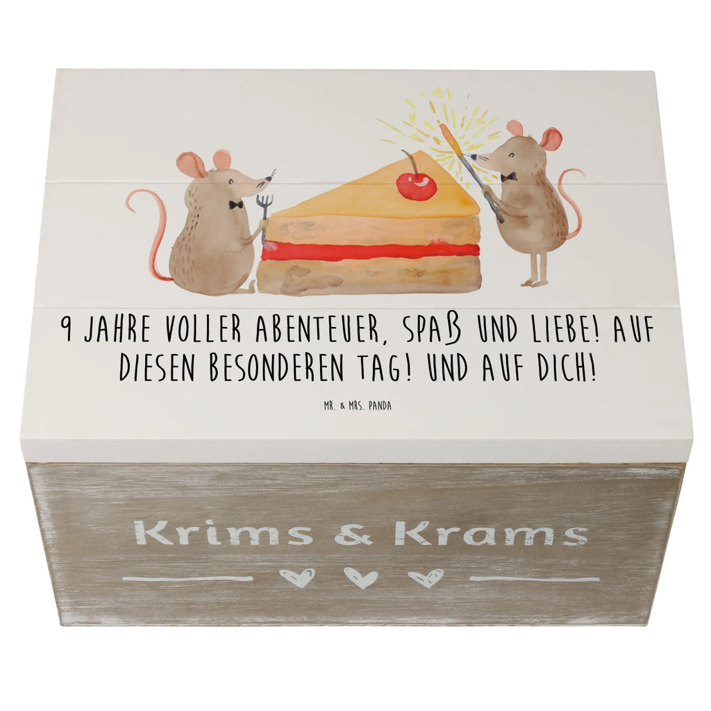 Holzkiste 9. Geburtstag Abenteuer Holzkiste, Geschenkbox, Aufbewahrungsbox, Kiste, XXL, Truhe, Geschenkdose, Schatulle, Erinnerungskiste, Dekokiste, Schatzkiste, Erinnerungsbox, Geburtstag, Geburtstagsgeschenk, Geschenk