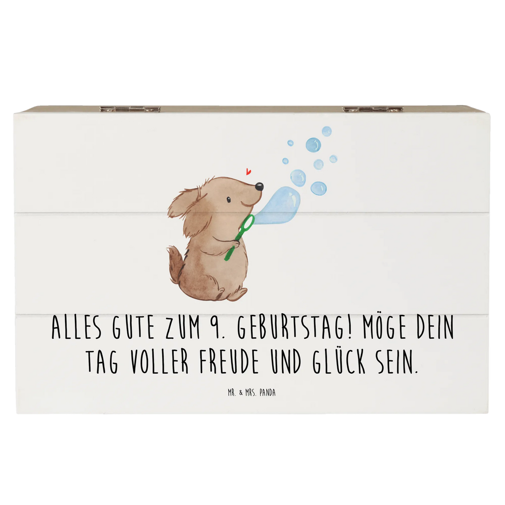 Holzkiste 9. Geburtstag Freude Dekokiste, Geschenkdose, Holzkiste, XXL, Erinnerungskiste, Geschenkbox, Schatulle, Truhe, Kiste, Schatzkiste, Aufbewahrungsbox, Erinnerungsbox, Geburtstag, Geburtstagsgeschenk, Geschenk