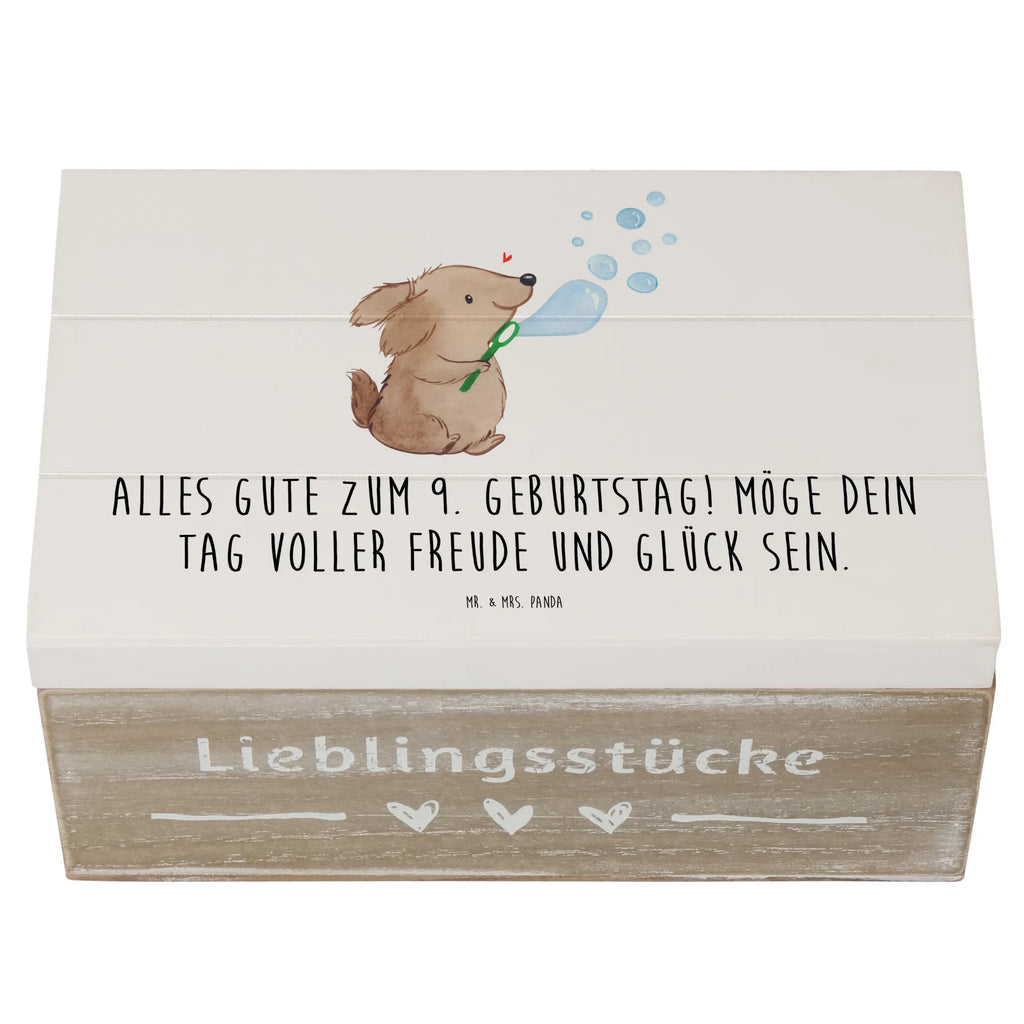 Holzkiste 9. Geburtstag Freude Dekokiste, Geschenkdose, Holzkiste, XXL, Erinnerungskiste, Geschenkbox, Schatulle, Truhe, Kiste, Schatzkiste, Aufbewahrungsbox, Erinnerungsbox, Geburtstag, Geburtstagsgeschenk, Geschenk