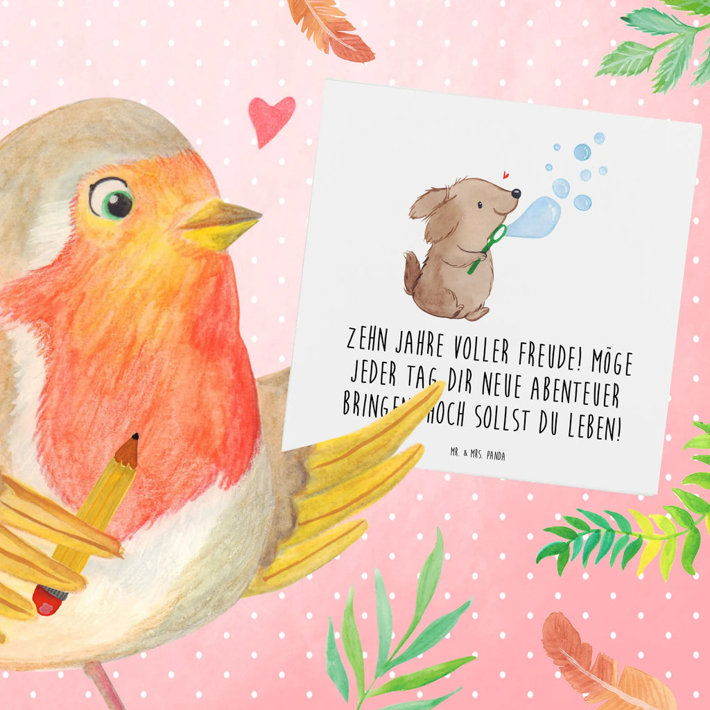 Deluxe Karte 10. Geburtstag Freude Hochwertige Klappkarte, Glückwunschkarte, Geburtstagskarte, Einladungskarte, Karte, Hochwertige Grußkarte, Grußkarte, Klappkarte, Hochzeitskarte, Geburtstag, Geburtstagsgeschenk, Geschenk