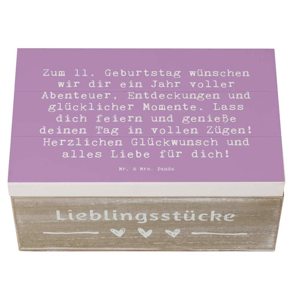 Holzkiste Spruch 11. Geburtstag Wunder Geschenkbox, Schatulle, XXL, Dekokiste, Geschenkdose, Holzkiste, Erinnerungsbox, Truhe, Kiste, Erinnerungskiste, Aufbewahrungsbox, Schatzkiste, Geburtstag, Geburtstagsgeschenk, Geschenk
