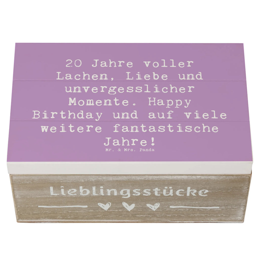 Holzkiste Spruch 20. Geburtstag Feiern Schatulle, Holzkiste, Geschenkdose, Geschenkbox, Schatzkiste, Aufbewahrungsbox, Erinnerungsbox, Erinnerungskiste, Truhe, Kiste, Dekokiste, XXL, Geburtstag, Geburtstagsgeschenk, Geschenk