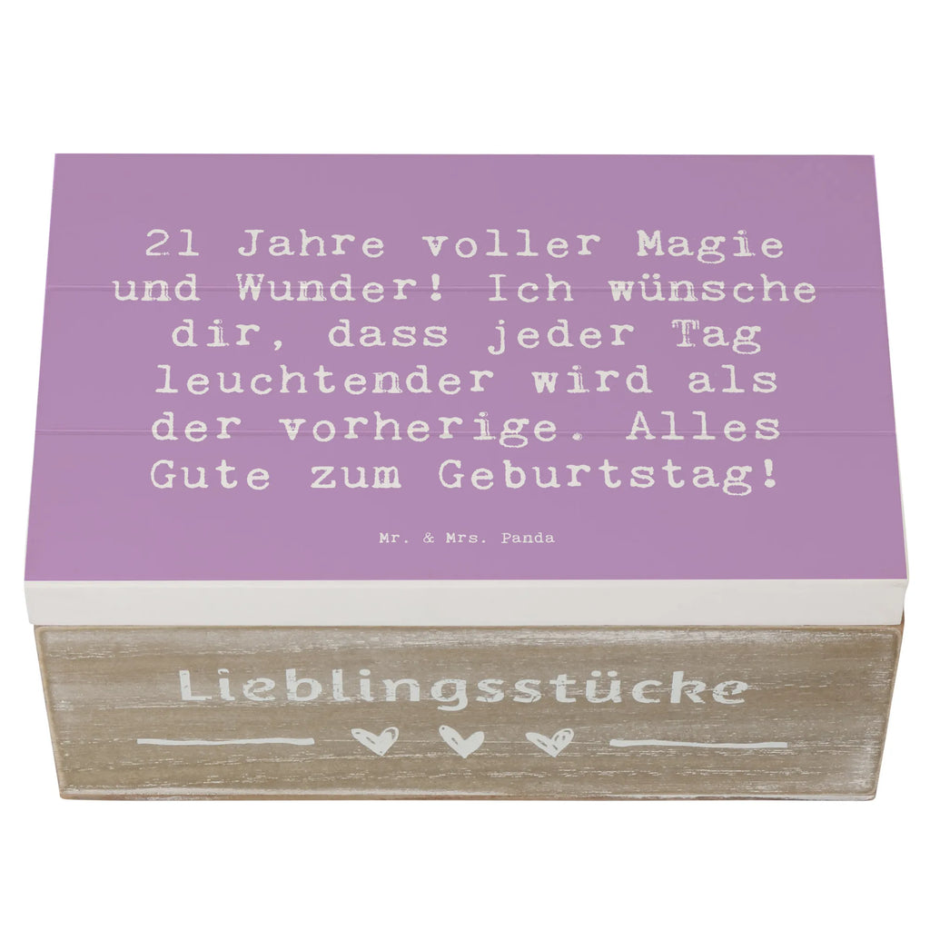 Holzkiste Spruch 21. Geburtstag Geschenkbox, Holzkiste, Schatzkiste, Aufbewahrungsbox, Schatulle, Truhe, Dekokiste, Erinnerungsbox, Erinnerungskiste, Geschenkdose, XXL, Kiste, Geburtstag, Geburtstagsgeschenk, Geschenk