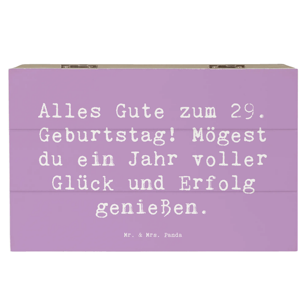Holzkiste Spruch 29. Geburtstag Schatulle, Erinnerungskiste, Kiste, Schatzkiste, Geschenkbox, Holzkiste, Truhe, Erinnerungsbox, XXL, Dekokiste, Geschenkdose, Aufbewahrungsbox, Geburtstag, Geburtstagsgeschenk, Geschenk