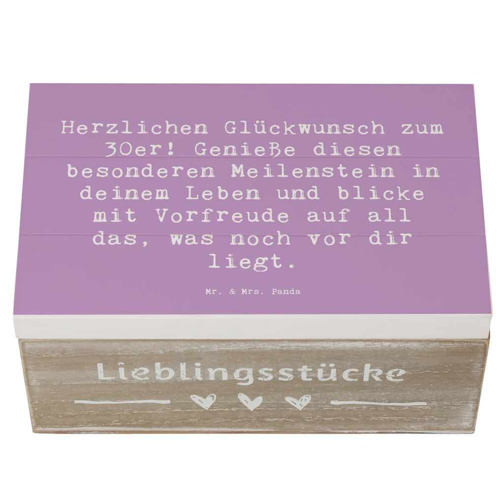 Wooden chest Saying Herzlichen Glückwunsch zum 30er! Genieße diesen besonderen Meilenstein in deinem Leben und blicke mit Vorfreude auf all das, was noch vor dir liegt. Dekokiste, Truhe, Aufbewahrungsbox, Holzkiste, Erinnerungsbox, XXL, Schatulle, Geschenkbox, Erinnerungskiste, Kiste, Schatzkiste, Geschenkdose, Geburtstag, Geburtstagsgeschenk, Geschenk