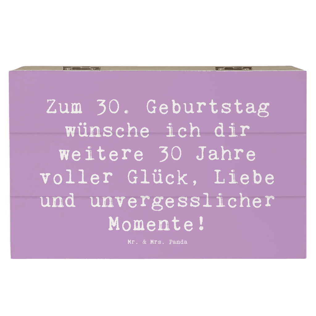 Holzkiste Spruch 30. Geburtstag Glück Holzkiste, Geschenkdose, Dekokiste, Schatulle, Erinnerungskiste, Geschenkbox, Aufbewahrungsbox, XXL, Truhe, Schatzkiste, Kiste, Erinnerungsbox, Geburtstag, Geburtstagsgeschenk, Geschenk