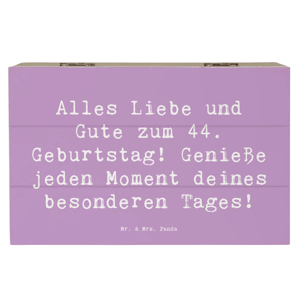 Holzkiste Spruch 44. Geburtstag Geschenkdose, Erinnerungsbox, Geschenkbox, Schatulle, Truhe, XXL, Schatzkiste, Kiste, Erinnerungskiste, Dekokiste, Holzkiste, Aufbewahrungsbox, Geburtstag, Geburtstagsgeschenk, Geschenk