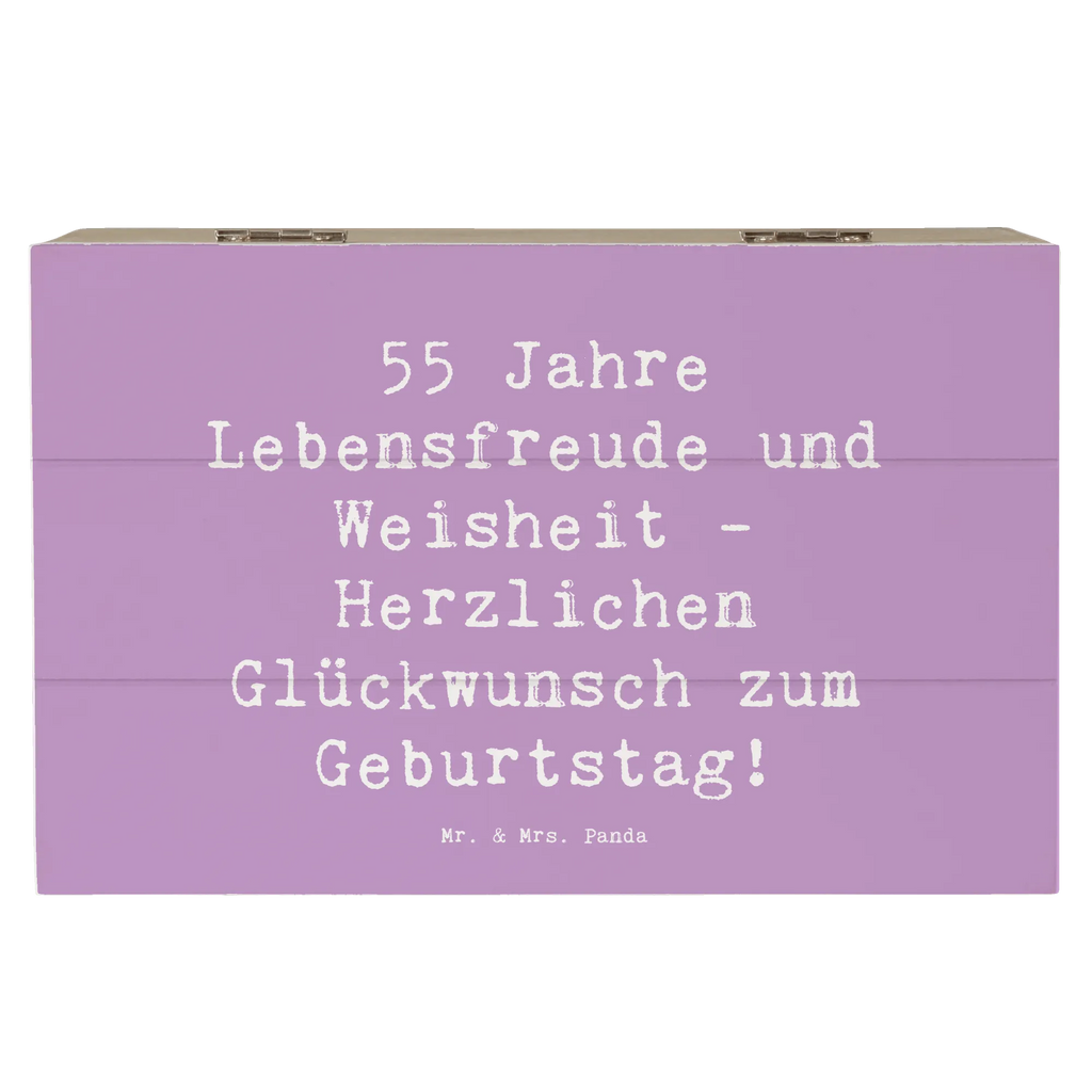 Holzkiste Spruch 55. Geburtstag Freude Erinnerungskiste, Holzkiste, Geschenkdose, Erinnerungsbox, Dekokiste, Truhe, Schatzkiste, Geschenkbox, Schatulle, Kiste, Aufbewahrungsbox, XXL, Geburtstag, Geburtstagsgeschenk, Geschenk