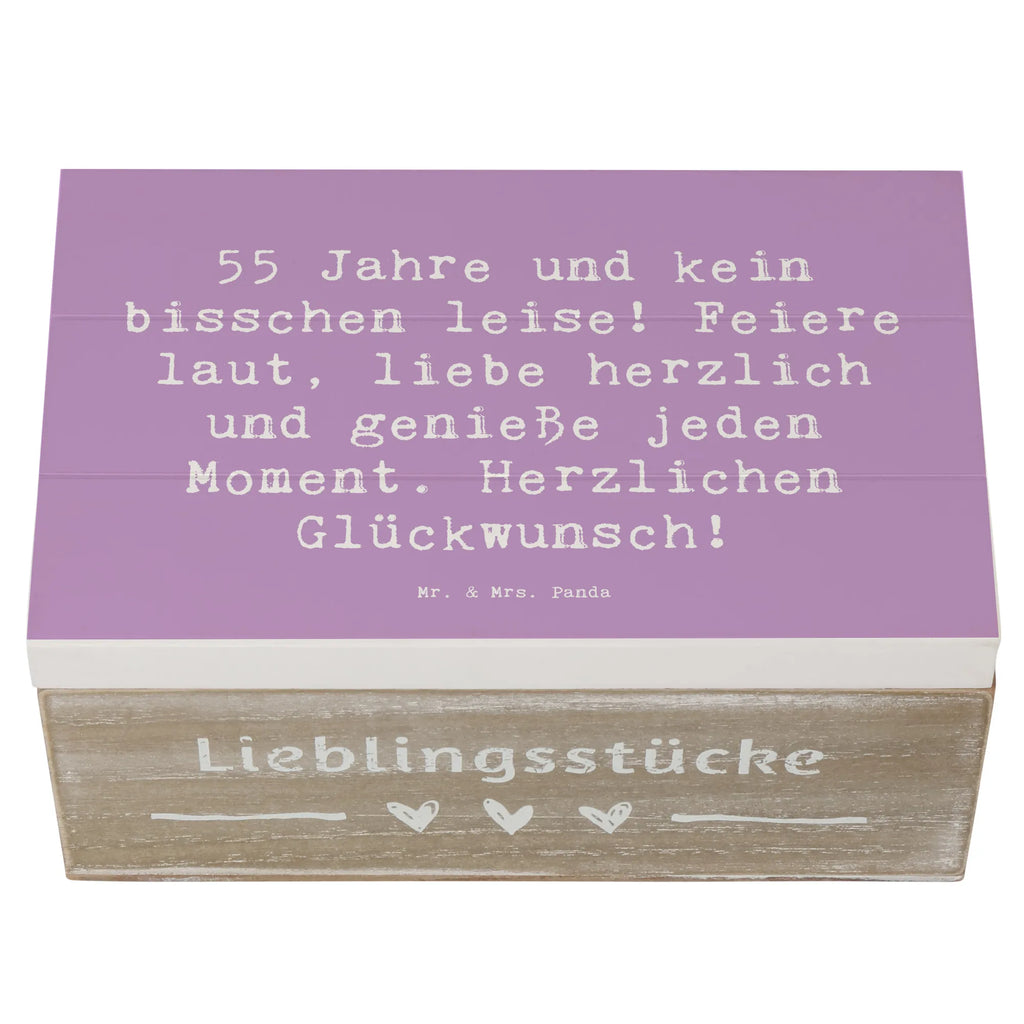 Holzkiste Spruch 55. Geburtstag Truhe, Erinnerungskiste, XXL, Schatzkiste, Aufbewahrungsbox, Geschenkdose, Geschenkbox, Schatulle, Erinnerungsbox, Dekokiste, Kiste, Holzkiste, Geburtstag, Geburtstagsgeschenk, Geschenk