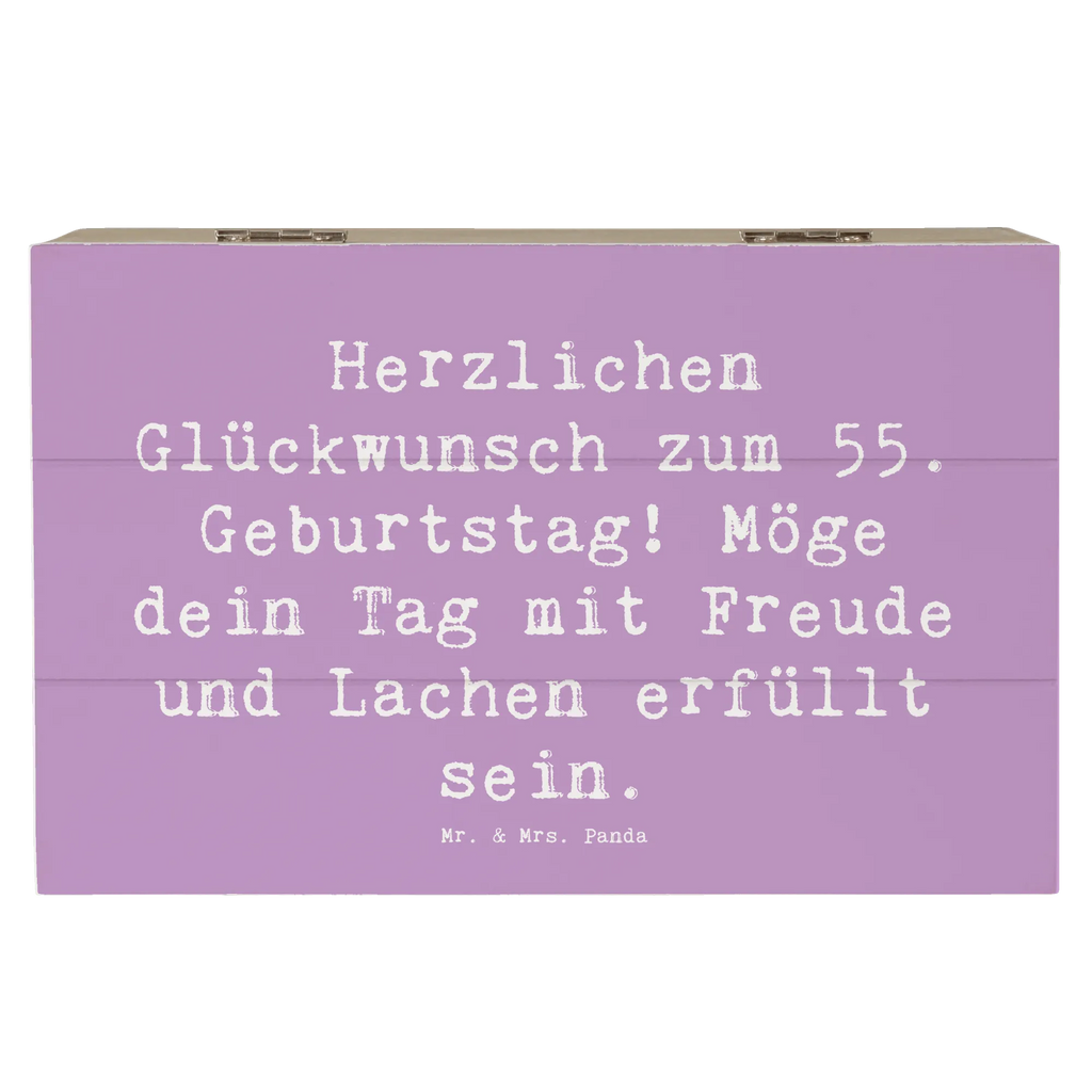 Holzkiste Spruch 55. Geburtstag Glückwunsch Geschenkdose, Schatzkiste, Kiste, Aufbewahrungsbox, Schatulle, Truhe, Dekokiste, Holzkiste, Erinnerungskiste, Geschenkbox, XXL, Erinnerungsbox, Geburtstag, Geburtstagsgeschenk, Geschenk