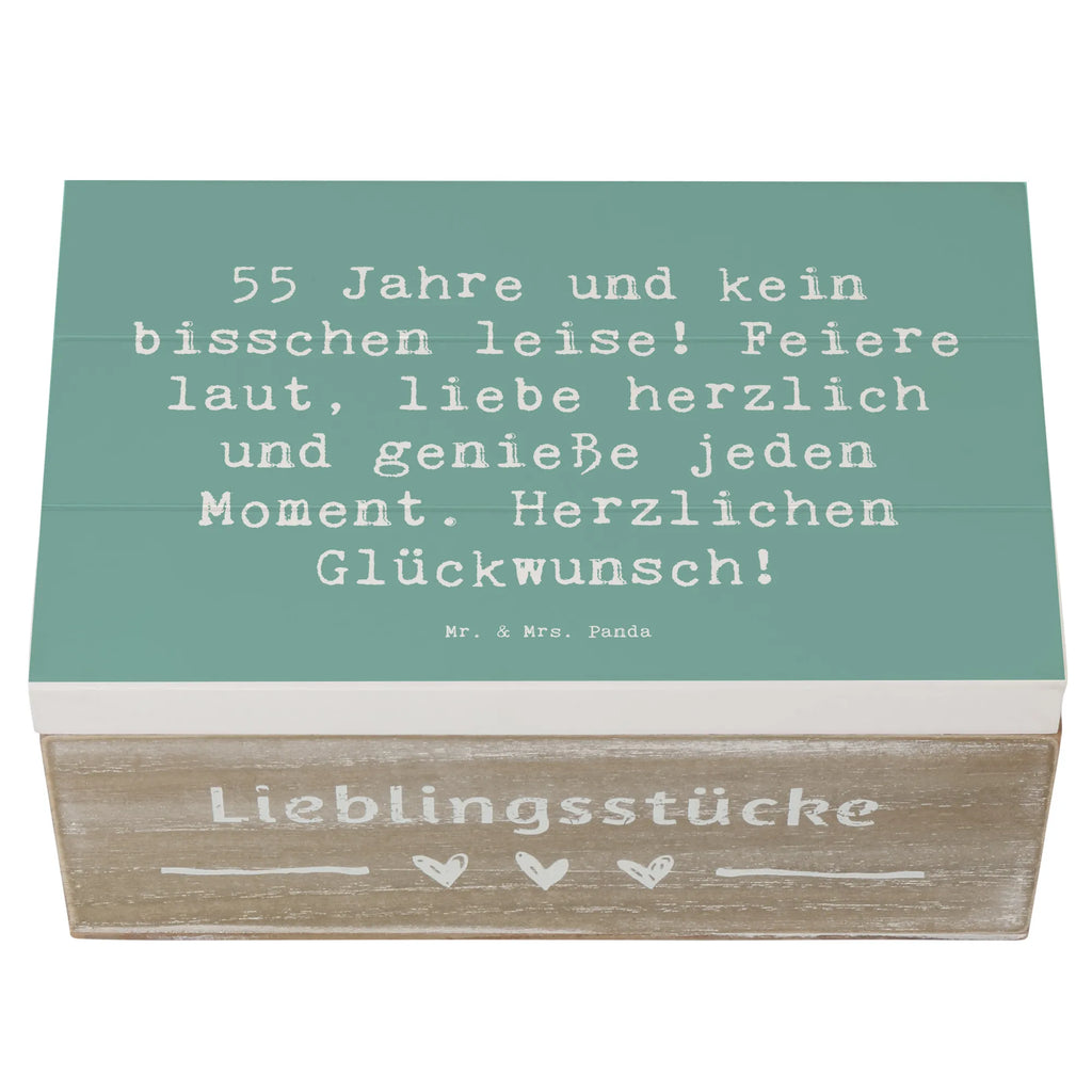 Holzkiste Spruch 55. Geburtstag Truhe, Erinnerungskiste, XXL, Schatzkiste, Aufbewahrungsbox, Geschenkdose, Geschenkbox, Schatulle, Erinnerungsbox, Dekokiste, Kiste, Holzkiste, Geburtstag, Geburtstagsgeschenk, Geschenk