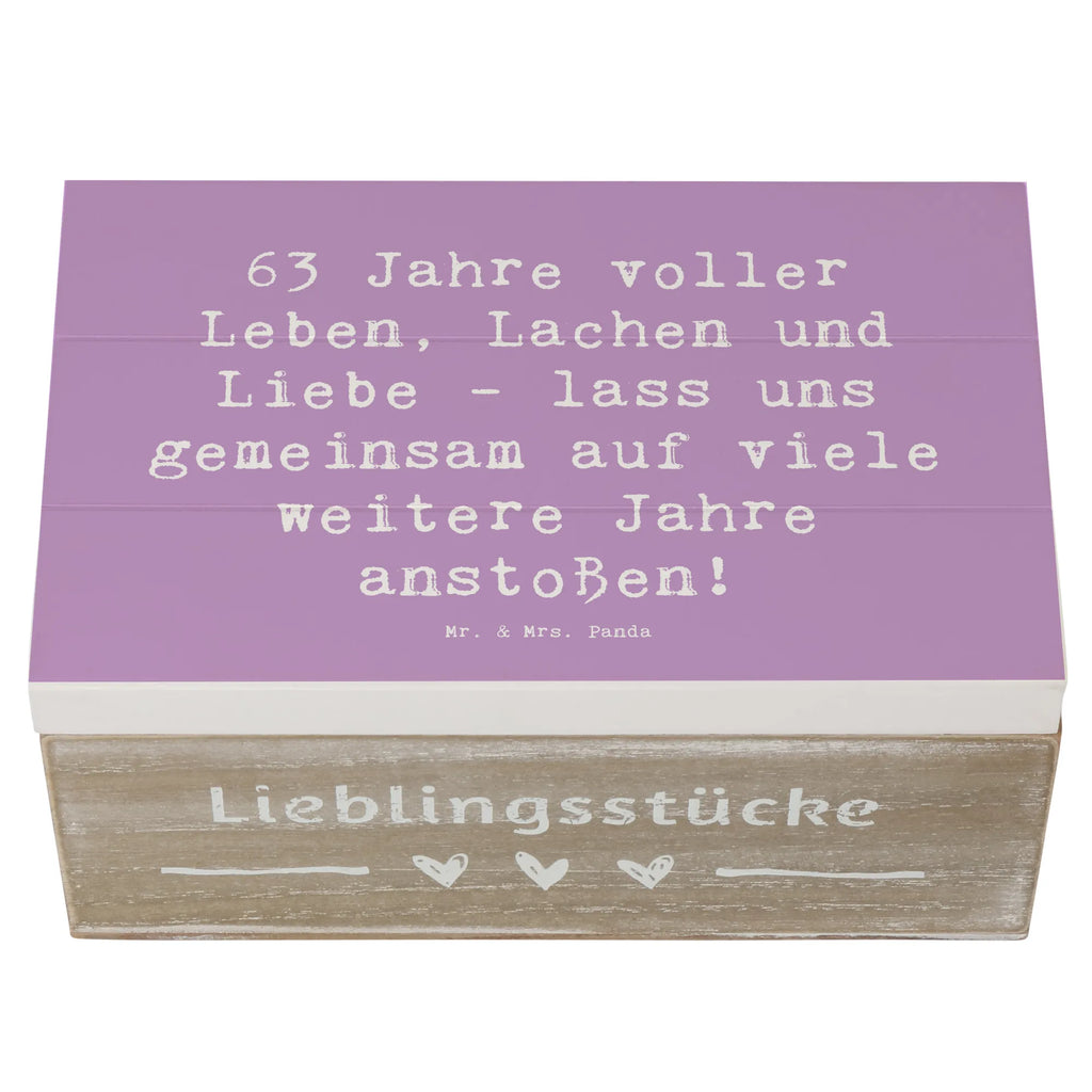 Holzkiste Spruch 63. Geburtstag Freude Geschenkbox, Aufbewahrungsbox, Truhe, Schatzkiste, XXL, Geschenkdose, Dekokiste, Kiste, Erinnerungskiste, Schatulle, Erinnerungsbox, Holzkiste, Geburtstag, Geburtstagsgeschenk, Geschenk