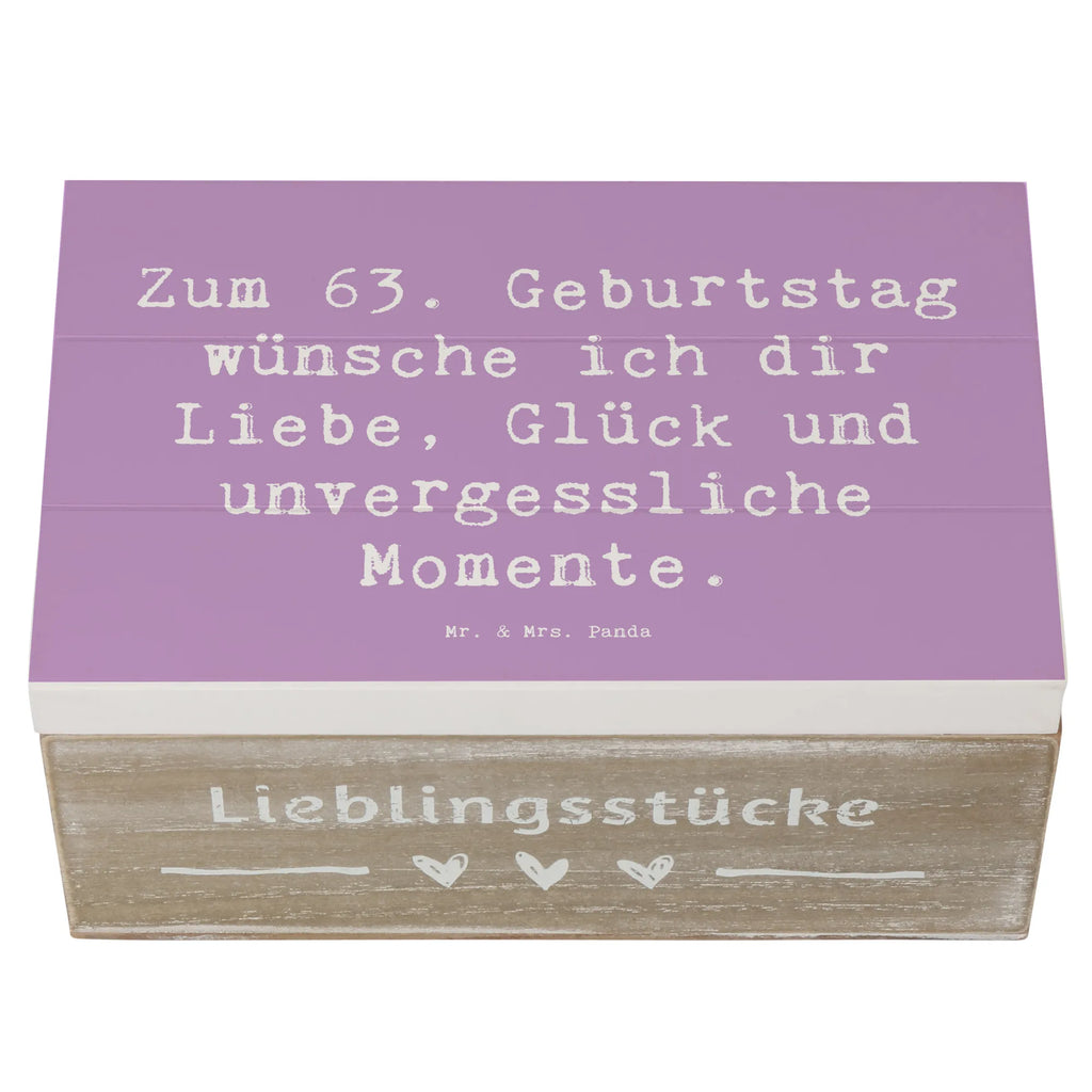Holzkiste Spruch 63. Geburtstag Liebe Glück Momente Geschenkdose, Aufbewahrungsbox, Truhe, Erinnerungsbox, Erinnerungskiste, Geschenkbox, Schatulle, Holzkiste, XXL, Schatzkiste, Dekokiste, Kiste, Geburtstag, Geburtstagsgeschenk, Geschenk