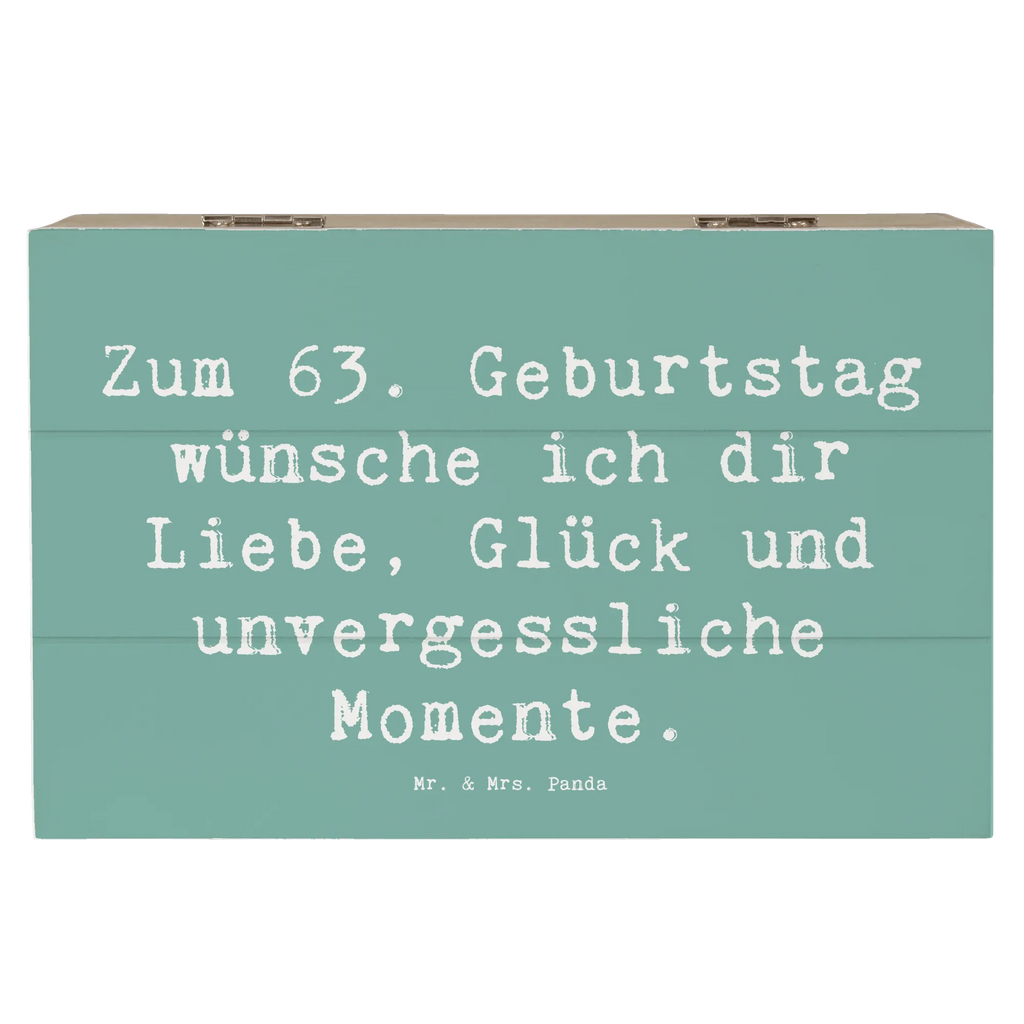 Holzkiste Spruch 63. Geburtstag Liebe Glück Momente Geschenkdose, Aufbewahrungsbox, Truhe, Erinnerungsbox, Erinnerungskiste, Geschenkbox, Schatulle, Holzkiste, XXL, Schatzkiste, Dekokiste, Kiste, Geburtstag, Geburtstagsgeschenk, Geschenk