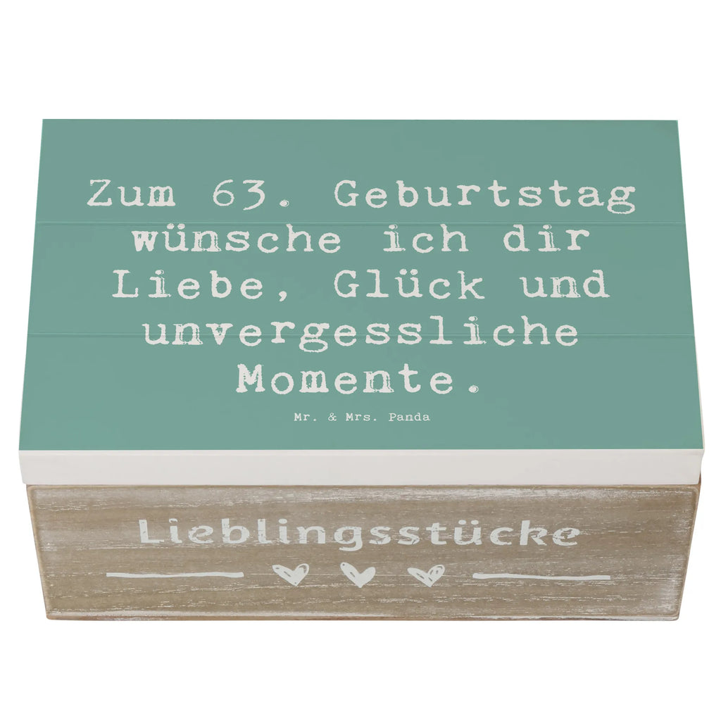 Holzkiste Spruch 63. Geburtstag Liebe Glück Momente Geschenkdose, Aufbewahrungsbox, Truhe, Erinnerungsbox, Erinnerungskiste, Geschenkbox, Schatulle, Holzkiste, XXL, Schatzkiste, Dekokiste, Kiste, Geburtstag, Geburtstagsgeschenk, Geschenk