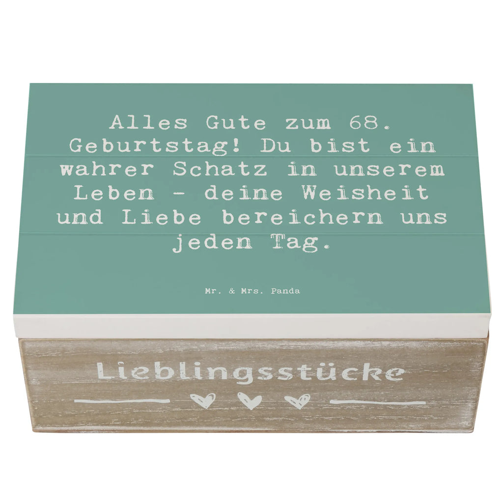 Holzkiste Spruch 68. Geburtstag Schatz Holzkiste, Kiste, Geschenkdose, Erinnerungskiste, Erinnerungsbox, Schatzkiste, Aufbewahrungsbox, Dekokiste, Truhe, XXL, Geschenkbox, Schatulle, Geburtstag, Geburtstagsgeschenk, Geschenk