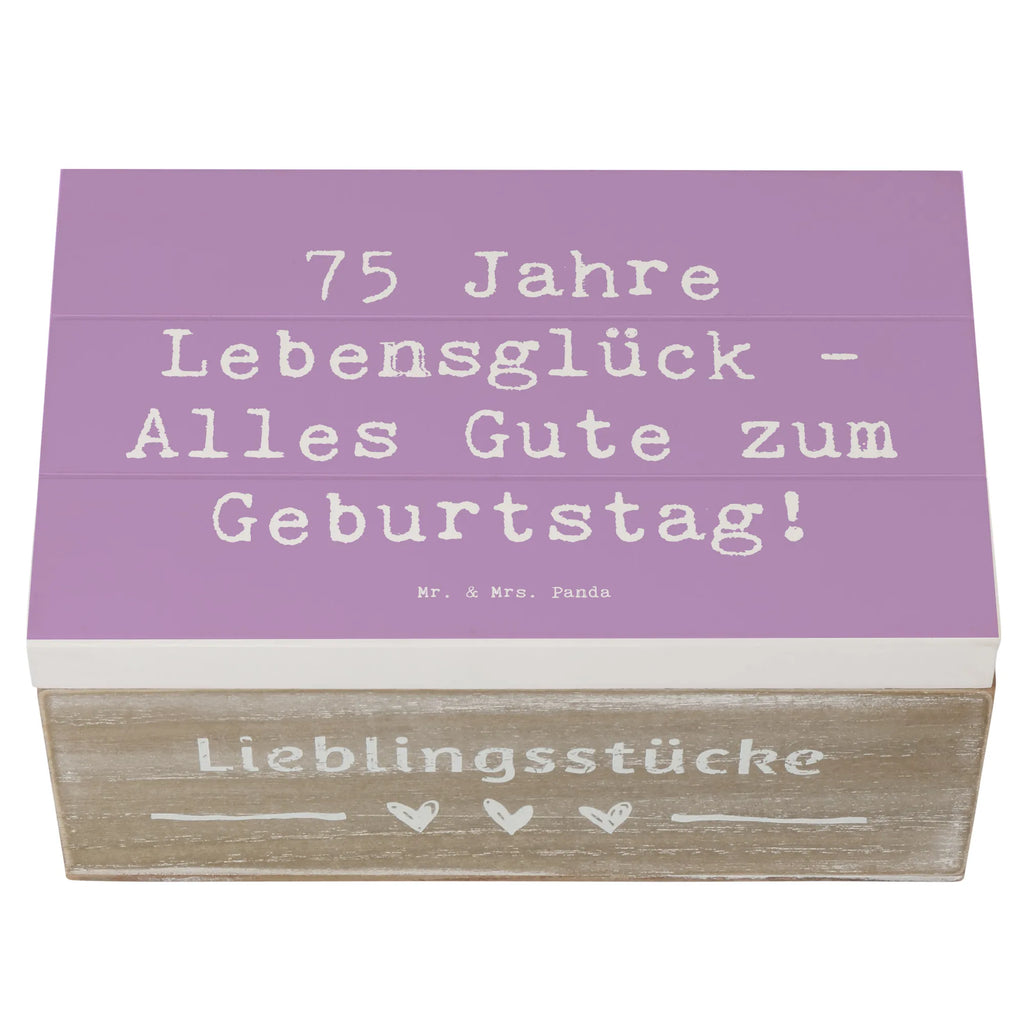 Holzkiste Spruch 75. Geburtstag Erinnerungskiste, Holzkiste, Kiste, Geschenkdose, Geschenkbox, Schatzkiste, Aufbewahrungsbox, Dekokiste, XXL, Erinnerungsbox, Truhe, Schatulle, Geburtstag, Geburtstagsgeschenk, Geschenk
