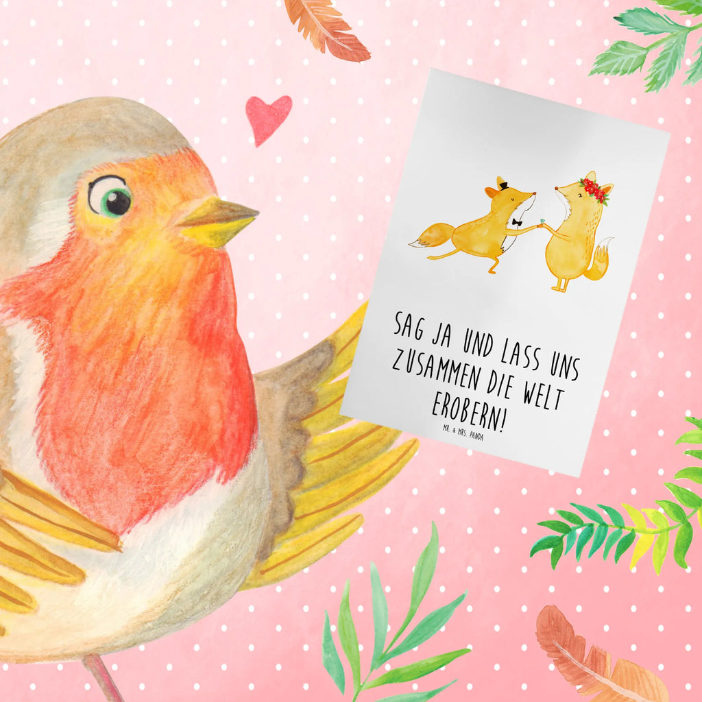 Greetings card Sag Ja und lass uns zusammen die Welt erobern! Ansichtskarten, Hochzeitskarte, Karte, Grußkarte, Glückwunschkarte, Einladungskarte, Klappkarte, Geburtstagskarte, Hochzeit, Hochzeitsgeschenk, Ehe, Hochzeitsfeier, Trauung, Trauungsgeschenk, Verlobungsfeier, Verlobungsgeschenk, Hochzeitsgeschenkideen, Hochzeitsgeschenke für Brautpaar