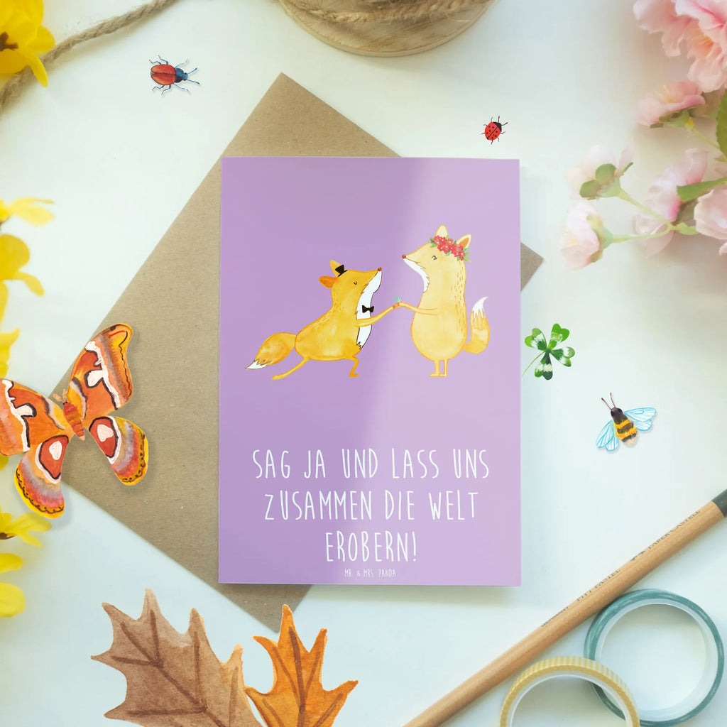 Greetings card Sag Ja und lass uns zusammen die Welt erobern! Ansichtskarten, Hochzeitskarte, Karte, Grußkarte, Glückwunschkarte, Einladungskarte, Klappkarte, Geburtstagskarte, Hochzeit, Hochzeitsgeschenk, Ehe, Hochzeitsfeier, Trauung, Trauungsgeschenk, Verlobungsfeier, Verlobungsgeschenk, Hochzeitsgeschenkideen, Hochzeitsgeschenke für Brautpaar