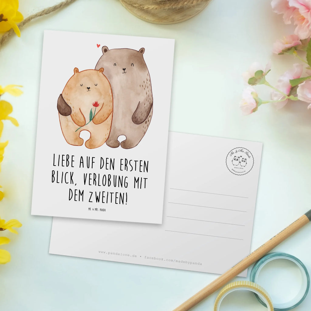 Postcard Liebe auf den ersten Blick, Verlobung mit dem zweiten! Dankeskarte, Einladungskarte, Grußkarte, Ansichtskarte, Ansichtskarten, Karte, Einladung Geburtstag, Postkarte, Geburtstagskarte, Einladungskarten Geburtstag, Einladung, Geschenkkarte, Hochzeit, Hochzeitsgeschenk, Ehe, Hochzeitsfeier, Trauung, Trauungsgeschenk, Hochzeitskarte, Verlobungsfeier, Verlobungsgeschenk, Hochzeitsgeschenkideen, Hochzeitsgeschenke für Brautpaar