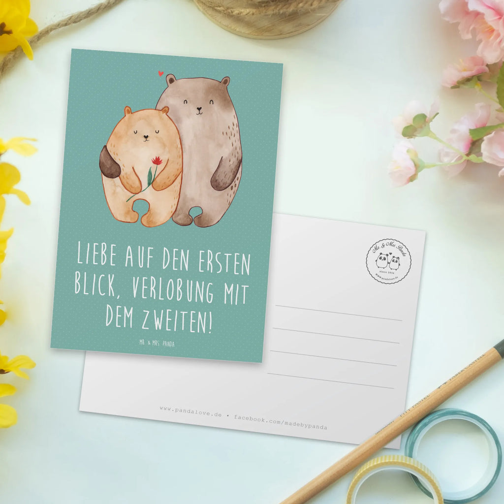 Postcard Liebe auf den ersten Blick, Verlobung mit dem zweiten! Dankeskarte, Einladungskarte, Grußkarte, Ansichtskarte, Ansichtskarten, Karte, Einladung Geburtstag, Postkarte, Geburtstagskarte, Einladungskarten Geburtstag, Einladung, Geschenkkarte, Hochzeit, Hochzeitsgeschenk, Ehe, Hochzeitsfeier, Trauung, Trauungsgeschenk, Hochzeitskarte, Verlobungsfeier, Verlobungsgeschenk, Hochzeitsgeschenkideen, Hochzeitsgeschenke für Brautpaar