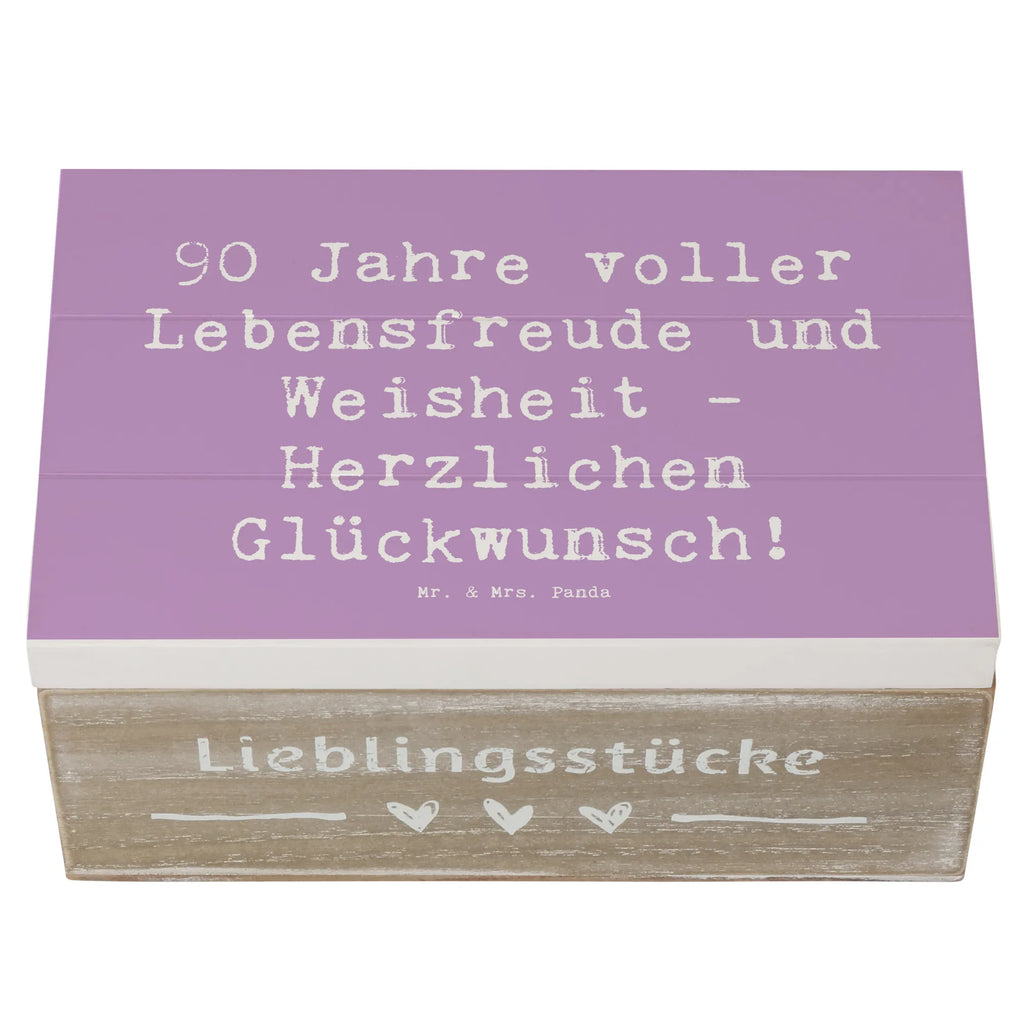Holzkiste Spruch 90. Geburtstag Lebensfreude Dekokiste, Geschenkbox, Geschenkdose, Erinnerungskiste, Kiste, Erinnerungsbox, Truhe, Aufbewahrungsbox, Holzkiste, Schatulle, XXL, Schatzkiste, Geburtstag, Geburtstagsgeschenk, Geschenk