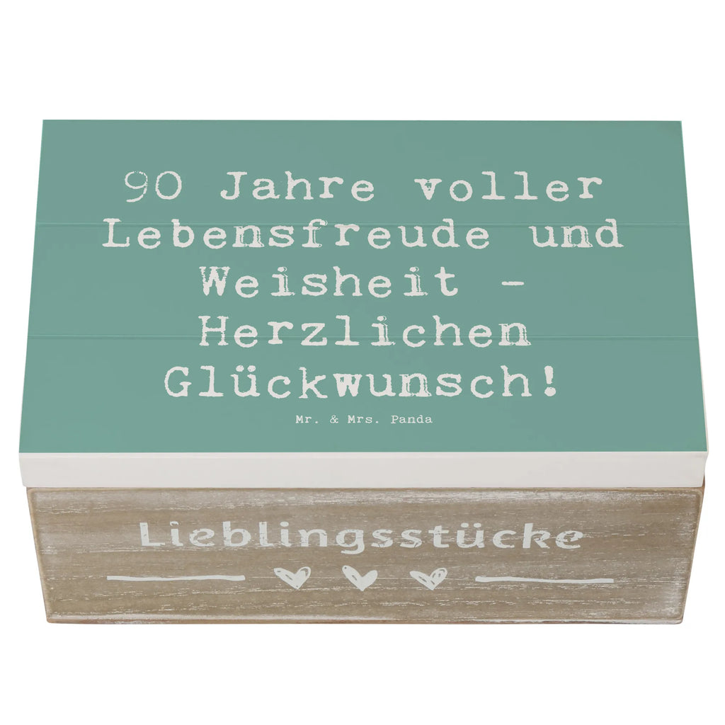 Holzkiste Spruch 90. Geburtstag Lebensfreude Dekokiste, Geschenkbox, Geschenkdose, Erinnerungskiste, Kiste, Erinnerungsbox, Truhe, Aufbewahrungsbox, Holzkiste, Schatulle, XXL, Schatzkiste, Geburtstag, Geburtstagsgeschenk, Geschenk