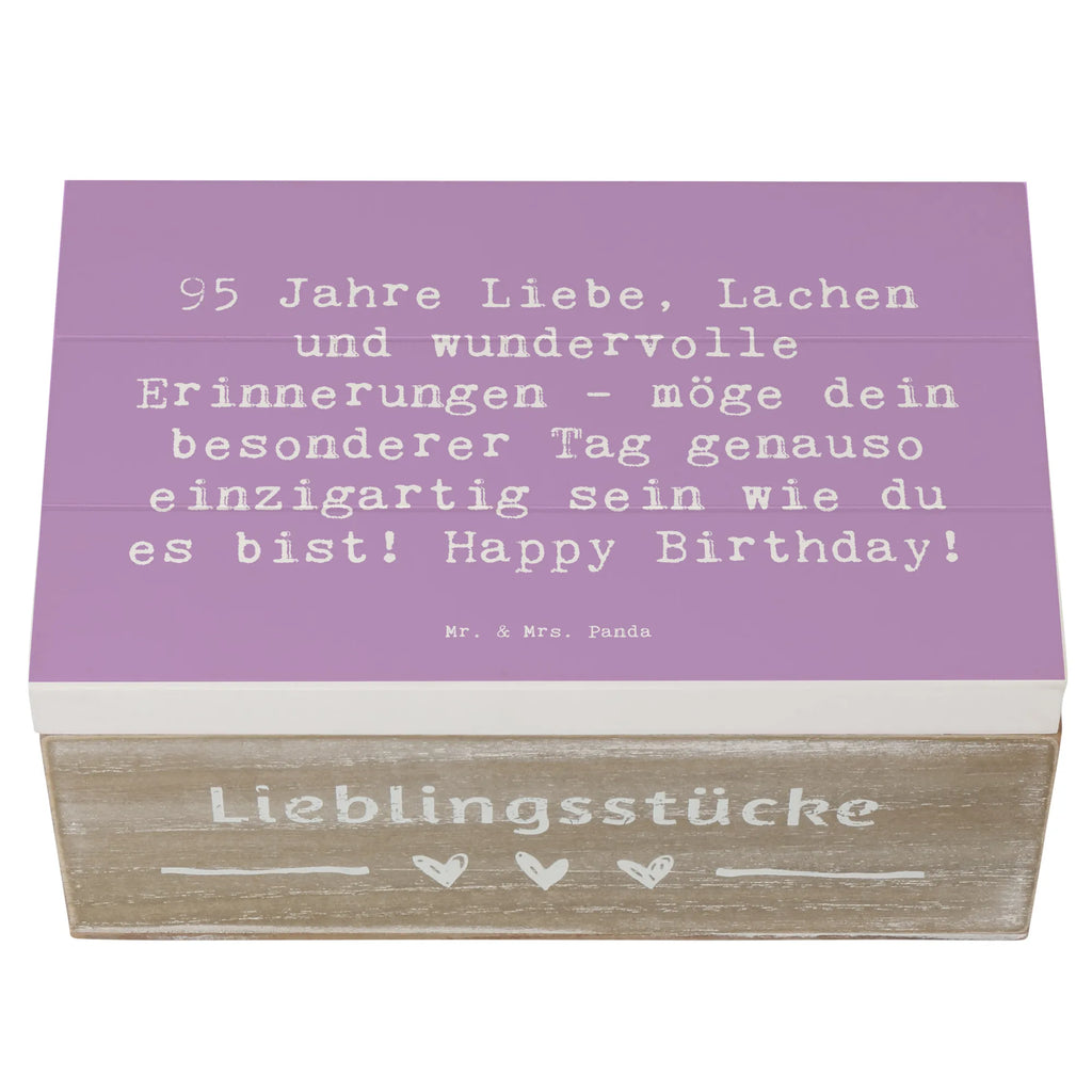 Holzkiste Spruch 95. Geburtstag Geschenkbox, Geschenkdose, Holzkiste, Schatulle, XXL, Dekokiste, Truhe, Erinnerungskiste, Aufbewahrungsbox, Kiste, Erinnerungsbox, Schatzkiste, Geburtstag, Geburtstagsgeschenk, Geschenk