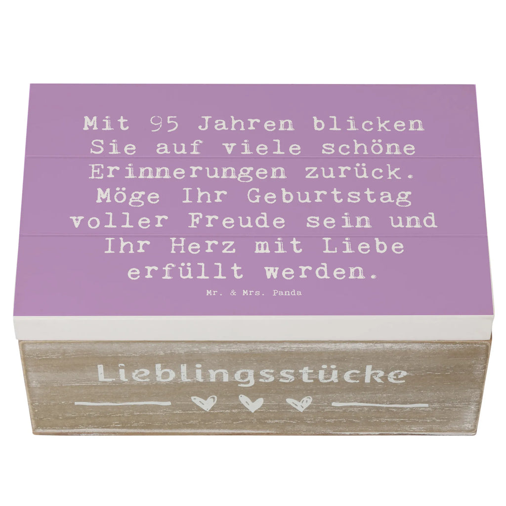 Holzkiste Spruch 95. Geburtstag Erinnerungen Geschenkbox, Kiste, Erinnerungsbox, Geschenkdose, XXL, Truhe, Holzkiste, Aufbewahrungsbox, Erinnerungskiste, Schatzkiste, Schatulle, Dekokiste, Geburtstag, Geburtstagsgeschenk, Geschenk