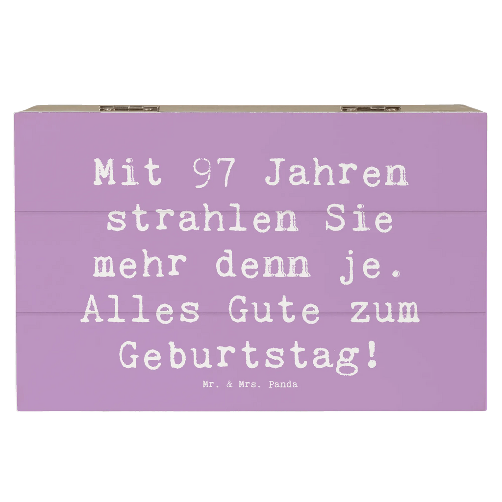 Holzkiste Spruch 97. Geburtstag Strahlen Geschenkdose, Holzkiste, Aufbewahrungsbox, Schatulle, XXL, Erinnerungskiste, Schatzkiste, Kiste, Geschenkbox, Erinnerungsbox, Truhe, Dekokiste, Geburtstag, Geburtstagsgeschenk, Geschenk