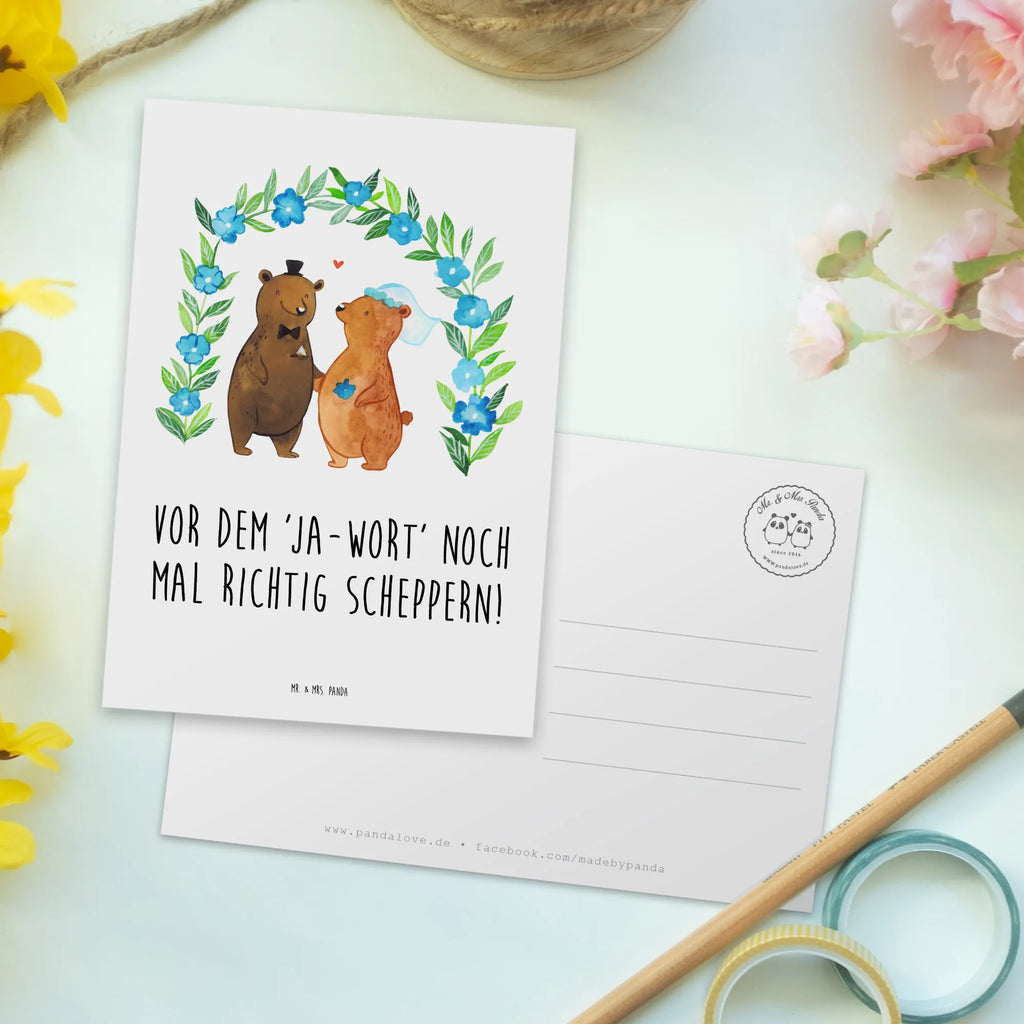 Postcard Vor dem 'Ja-Wort' noch mal richtig scheppern! Einladung Geburtstag, Geschenkkarte, Postkarte, Dankeskarte, Ansichtskarten, Einladungskarte, Einladungskarten Geburtstag, Karte, Einladung, Grußkarte, Geburtstagskarte, Ansichtskarte, Hochzeit, Hochzeitsgeschenk, Ehe, Hochzeitsfeier, Trauung, Trauungsgeschenk, Hochzeitskarte, Verlobungsfeier, Verlobungsgeschenk, Hochzeitsgeschenkideen, Hochzeitsgeschenke für Brautpaar