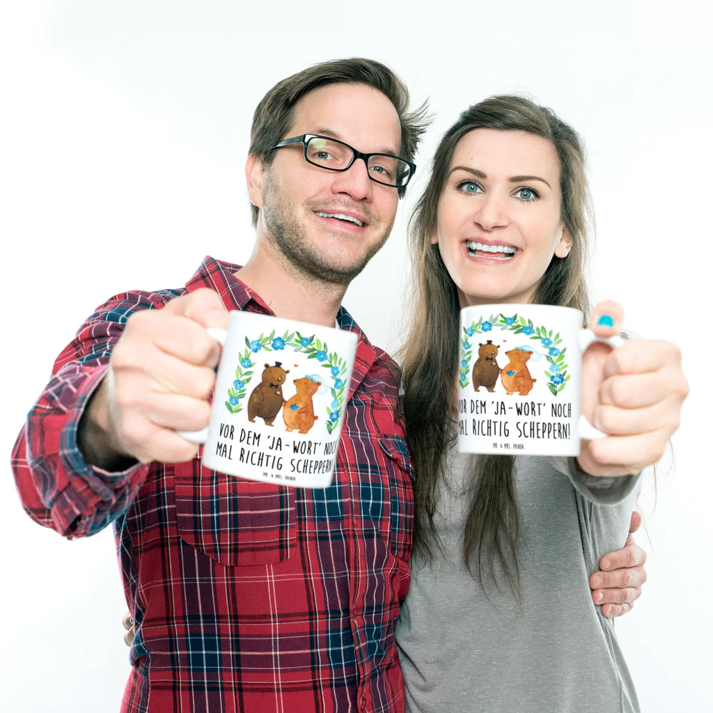 Mug Vor dem 'Ja-Wort' noch mal richtig scheppern! Tasse mit Motiven, Geschenktasse, Tasse mit Zitaten, Teetasse, Bürotasse, Tasse, Kaffeetasse, Keramiktasse, Porzellantasse, Hochzeit, Hochzeitsgeschenk, Ehe, Hochzeitsfeier, Trauung, Trauungsgeschenk, Hochzeitskarte, Verlobungsfeier, Verlobungsgeschenk, Hochzeitsgeschenkideen, Hochzeitsgeschenke für Brautpaar