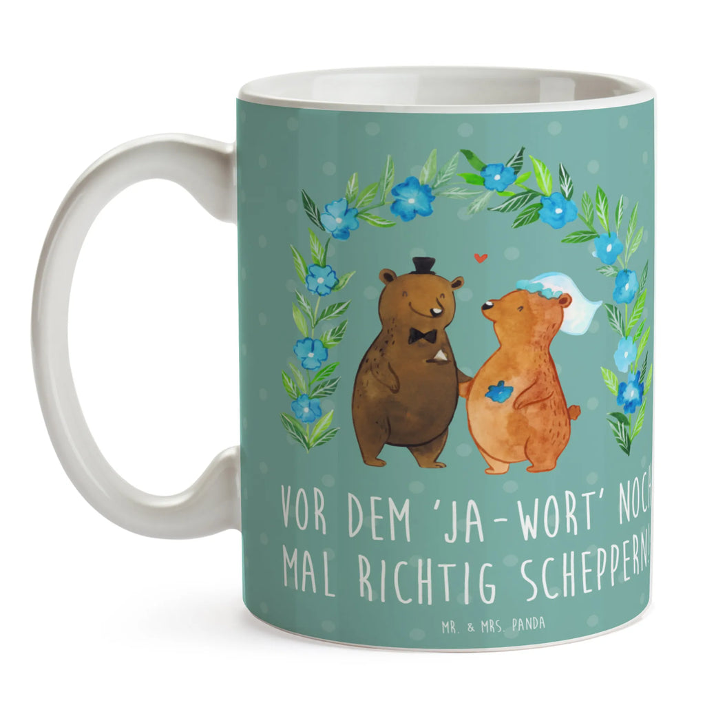 Mug Vor dem 'Ja-Wort' noch mal richtig scheppern! Tasse mit Motiven, Geschenktasse, Tasse mit Zitaten, Teetasse, Bürotasse, Tasse, Kaffeetasse, Keramiktasse, Porzellantasse, Hochzeit, Hochzeitsgeschenk, Ehe, Hochzeitsfeier, Trauung, Trauungsgeschenk, Hochzeitskarte, Verlobungsfeier, Verlobungsgeschenk, Hochzeitsgeschenkideen, Hochzeitsgeschenke für Brautpaar