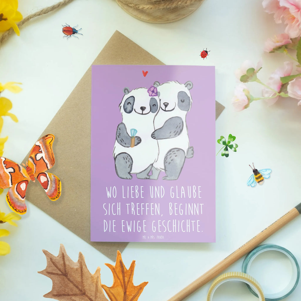 Greetings card Wo Liebe und Glaube sich treffen, beginnt die ewige Geschichte. Karte, Glückwunschkarte, Grußkarte, Klappkarte, Ansichtskarten, Geburtstagskarte, Hochzeitskarte, Einladungskarte, Hochzeit, Hochzeitsgeschenk, Ehe, Hochzeitsfeier, Trauung, Trauungsgeschenk, Verlobungsfeier, Verlobungsgeschenk, Hochzeitsgeschenkideen, Hochzeitsgeschenke für Brautpaar