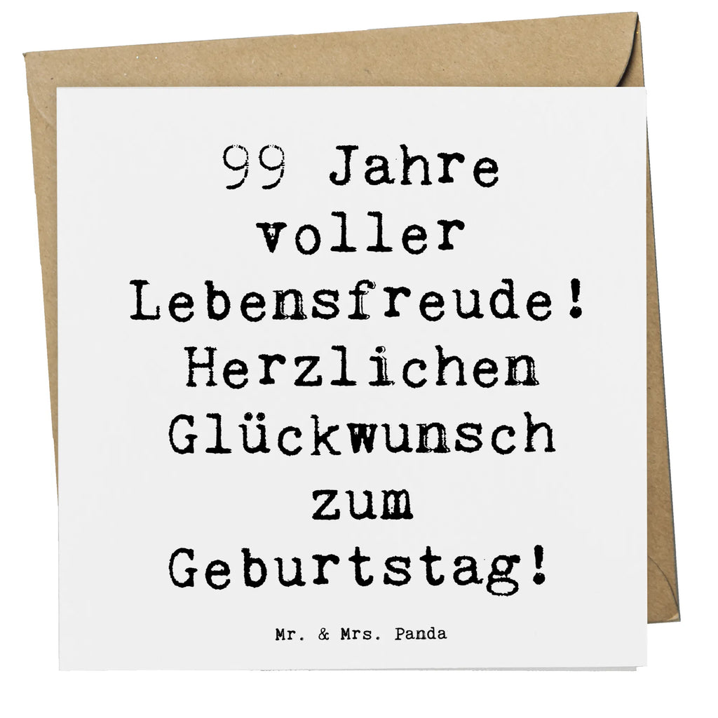Deluxe Karte Spruch 99. Geburtstag Lebensfreude Karte, Hochwertige Grußkarte, Geburtstagskarte, Glückwunschkarte, Hochzeitskarte, Hochwertige Klappkarte, Klappkarte, Einladungskarte, Grußkarte, Geburtstag, Geburtstagsgeschenk, Geschenk