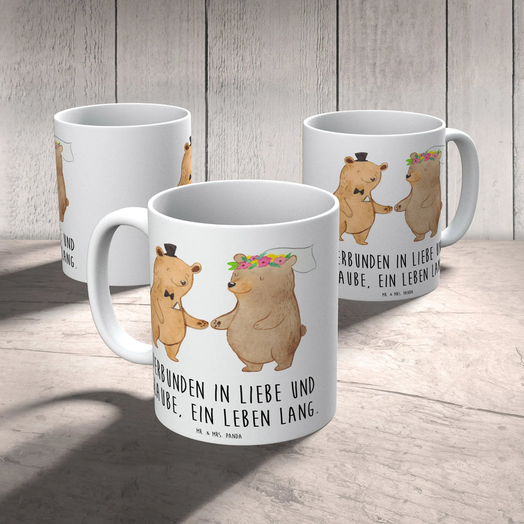 Mug Verbunden in Liebe und Glaube, ein Leben lang. Tasse, Bürotasse, Tasse mit Motiven, Teetasse, Porzellantasse, Tasse mit Zitaten, Geschenktasse, Kaffeetasse, Keramiktasse, Hochzeit, Hochzeitsgeschenk, Ehe, Hochzeitsfeier, Trauung, Trauungsgeschenk, Hochzeitskarte, Verlobungsfeier, Verlobungsgeschenk, Hochzeitsgeschenkideen, Hochzeitsgeschenke für Brautpaar