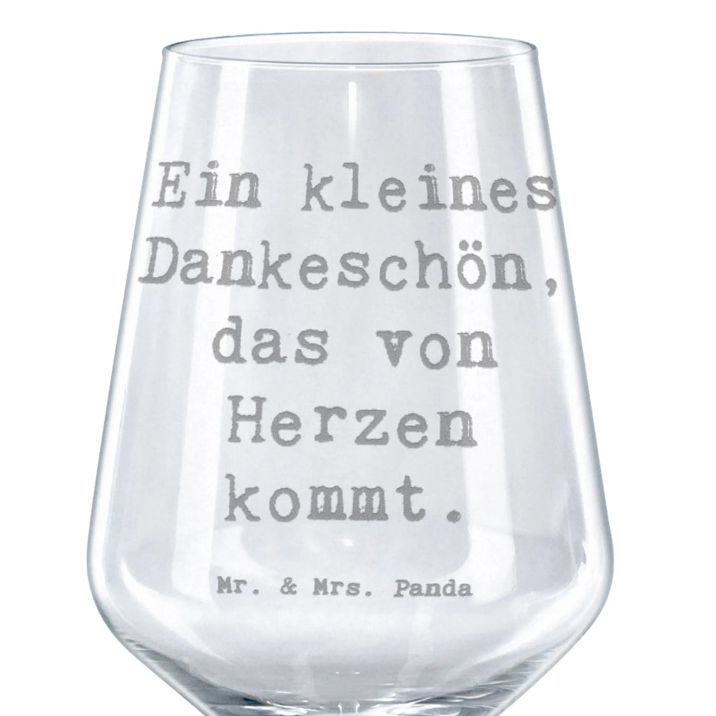 Kieliszek do czerwonego wina Przysłowie Ein kleines Dankeschön, das von Herzen kommt. Wesele, prezent weselny, małżeństwo, przyjęcie weselne, ceremonia, prezent z ceremonii, karta weselna, przyjęcie zaręczynowe, prezent z zaręczyn, pomysły na prezenty weselne, prezenty weselne dla pary młodej