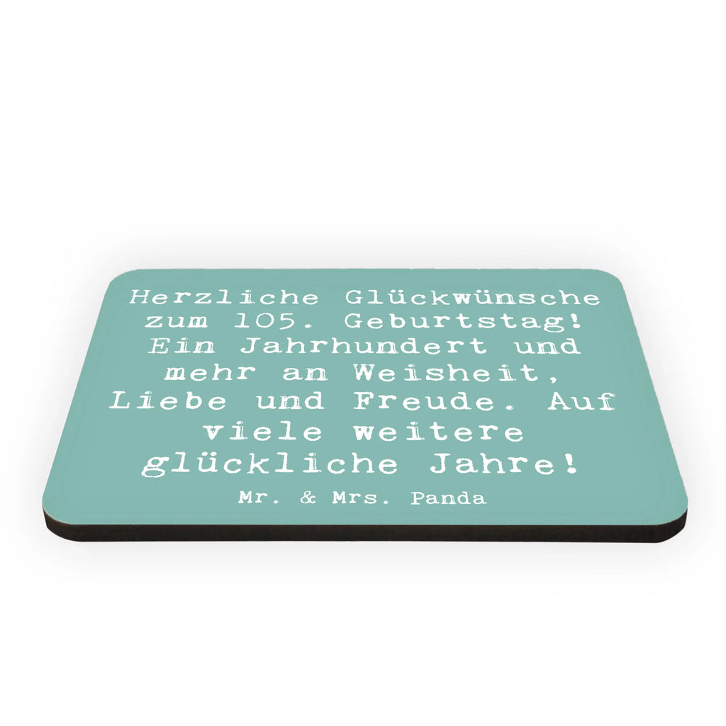 Magnet Spruch 105. Geburtstag Notiz Magnet, Kühlschrank Dekoration, Motivmagnete, Whiteboard Magnet, Pinnwandmagnet, Souvenir Magnet, Dekomagnet, Kühlschrankmagnet, Geburtstag, Geburtstagsgeschenk, Geschenk
