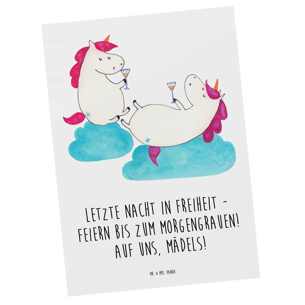 Postcard Letzte Nacht in Freiheit - Feiern bis zum Morgengrauen! Auf uns, Mädels! Einladung, Postkarte, Grußkarte, Karte, Ansichtskarten, Einladung Geburtstag, Ansichtskarte, Einladungskarten Geburtstag, Einladungskarte, Dankeskarte, Geschenkkarte, Geburtstagskarte, Hochzeit, Hochzeitsgeschenk, Ehe, Hochzeitsfeier, Trauung, Trauungsgeschenk, Hochzeitskarte, Verlobungsfeier, Verlobungsgeschenk, Hochzeitsgeschenkideen, Hochzeitsgeschenke für Brautpaar