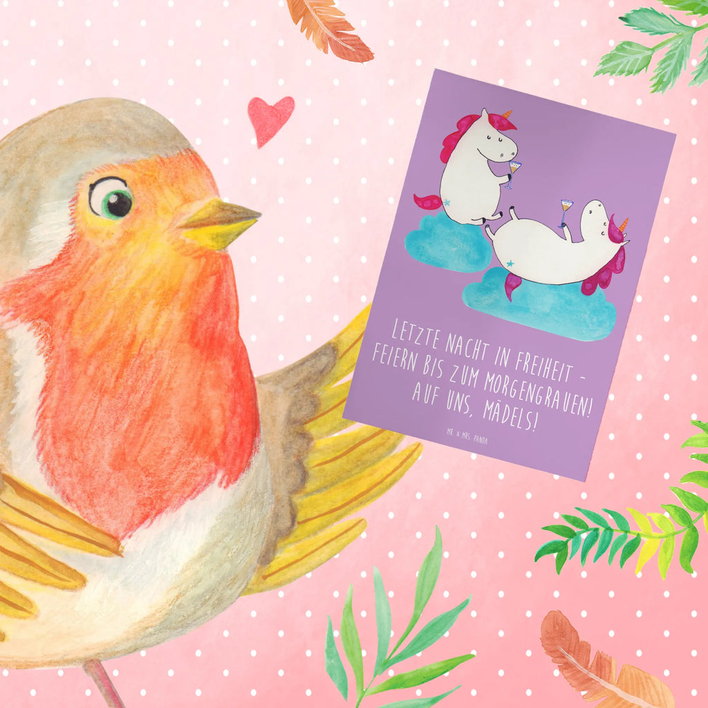 Greetings card Letzte Nacht in Freiheit - Feiern bis zum Morgengrauen! Auf uns, Mädels! Hochzeitskarte, Karte, Glückwunschkarte, Geburtstagskarte, Einladungskarte, Klappkarte, Ansichtskarten, Grußkarte, Hochzeit, Hochzeitsgeschenk, Ehe, Hochzeitsfeier, Trauung, Trauungsgeschenk, Verlobungsfeier, Verlobungsgeschenk, Hochzeitsgeschenkideen, Hochzeitsgeschenke für Brautpaar