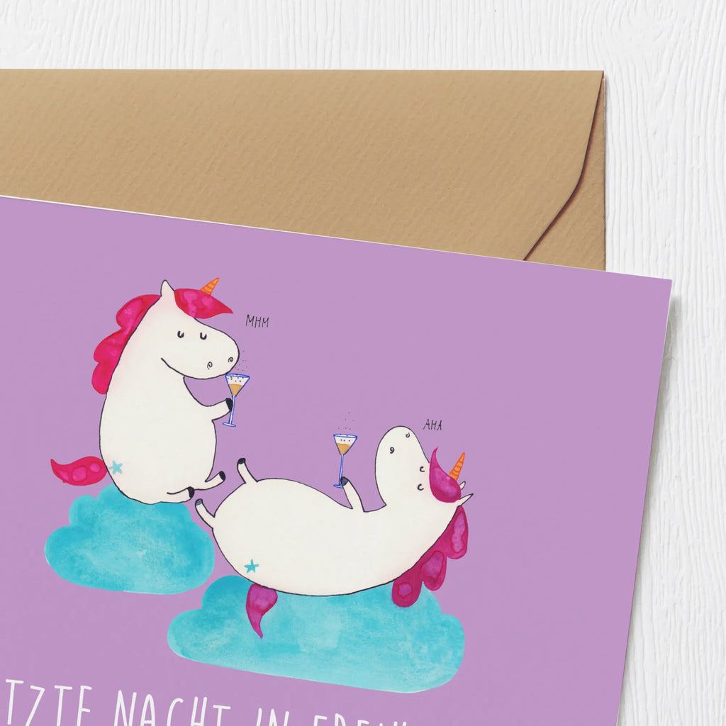 Deluxe Card Letzte Nacht in Freiheit - Feiern bis zum Morgengrauen! Auf uns, Mädels! Hochwertige Klappkarte, Glückwunschkarte, Klappkarte, Hochzeitskarte, Karte, Grußkarte, Einladungskarte, Hochwertige Grußkarte, Geburtstagskarte, Hochzeit, Hochzeitsgeschenk, Ehe, Hochzeitsfeier, Trauung, Trauungsgeschenk, Verlobungsfeier, Verlobungsgeschenk, Hochzeitsgeschenkideen, Hochzeitsgeschenke für Brautpaar