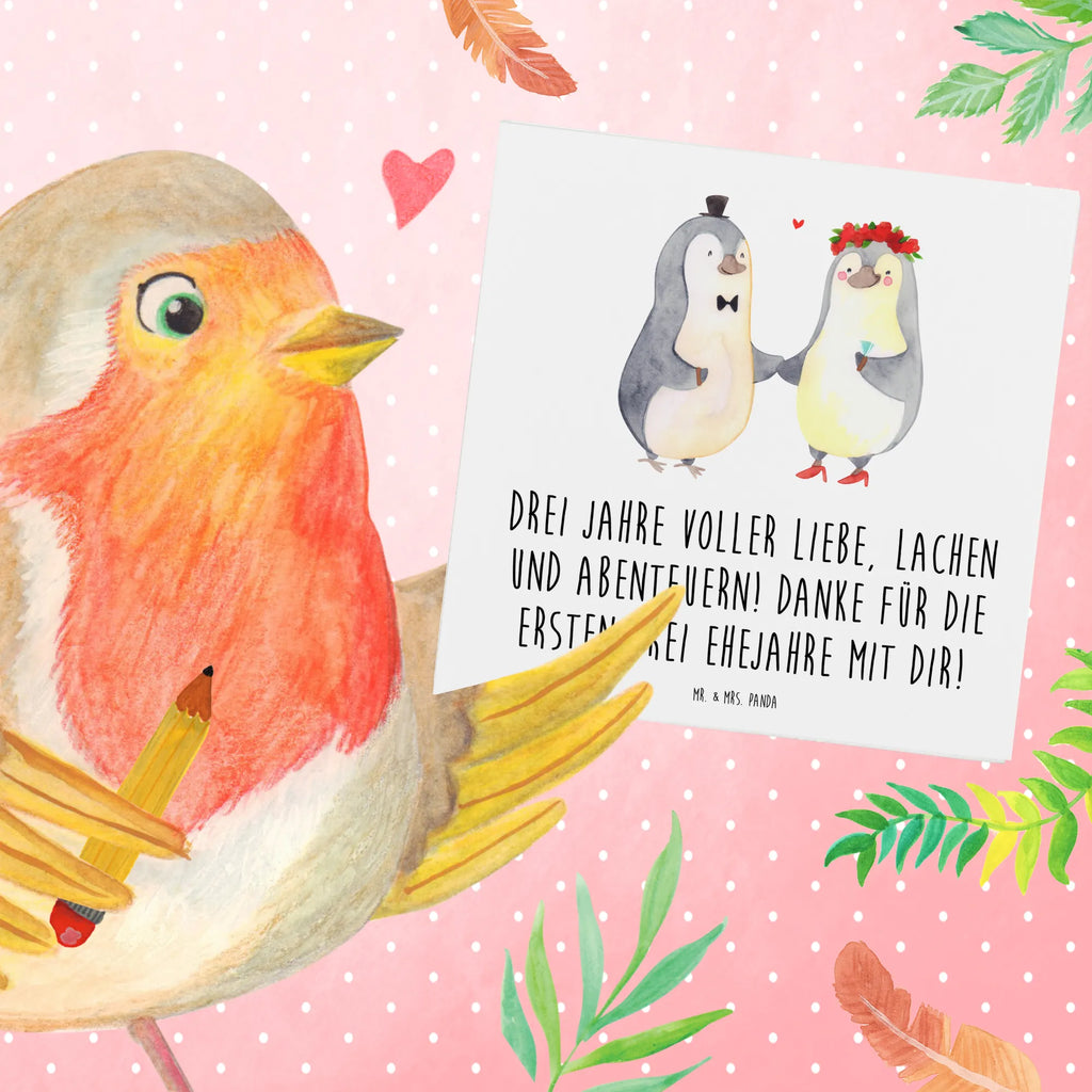 Deluxe Card Drei Jahre voller Liebe, Lachen und Abenteuern! Danke für die ersten drei Ehejahre mit dir! Glückwunschkarte, Geburtstagskarte, Hochwertige Grußkarte, Klappkarte, Einladungskarte, Grußkarte, Karte, Hochzeitskarte, Hochwertige Klappkarte, Hochzeit, Hochzeitsgeschenk, Ehe, Hochzeitsfeier, Trauung, Trauungsgeschenk, Verlobungsfeier, Verlobungsgeschenk, Hochzeitsgeschenkideen, Hochzeitsgeschenke für Brautpaar