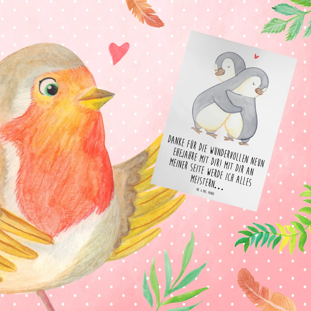 Greetings card Danke für die wundervollen neun Ehejahre mit dir! Mit dir an meiner Seite werde ich alles meistern… Grußkarte, Ansichtskarten, Glückwunschkarte, Geburtstagskarte, Karte, Einladungskarte, Klappkarte, Hochzeitskarte, Hochzeit, Hochzeitsgeschenk, Ehe, Hochzeitsfeier, Trauung, Trauungsgeschenk, Verlobungsfeier, Verlobungsgeschenk, Hochzeitsgeschenkideen, Hochzeitsgeschenke für Brautpaar