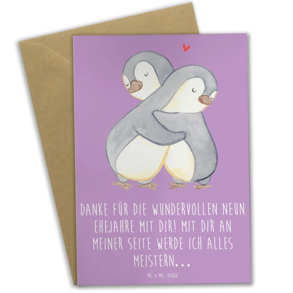 Greetings card Danke für die wundervollen neun Ehejahre mit dir! Mit dir an meiner Seite werde ich alles meistern… Grußkarte, Ansichtskarten, Glückwunschkarte, Geburtstagskarte, Karte, Einladungskarte, Klappkarte, Hochzeitskarte, Hochzeit, Hochzeitsgeschenk, Ehe, Hochzeitsfeier, Trauung, Trauungsgeschenk, Verlobungsfeier, Verlobungsgeschenk, Hochzeitsgeschenkideen, Hochzeitsgeschenke für Brautpaar