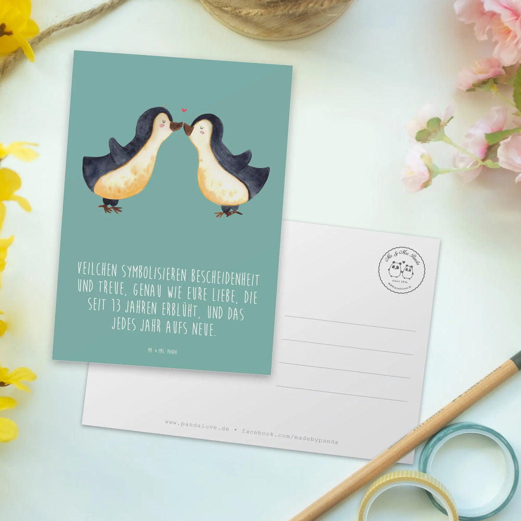 Postcard Veilchen symbolisieren Bescheidenheit und Treue, genau wie eure Liebe, die seit 13 Jahren erblüht, und das jedes Jahr aufs Neue. Grußkarte, Ansichtskarten, Einladungskarten Geburtstag, Einladung, Einladungskarte, Einladung Geburtstag, Geschenkkarte, Geburtstagskarte, Ansichtskarte, Karte, Postkarte, Dankeskarte, Hochzeit, Hochzeitsgeschenk, Ehe, Hochzeitsfeier, Trauung, Trauungsgeschenk, Hochzeitskarte, Verlobungsfeier, Verlobungsgeschenk, Hochzeitsgeschenkideen, Hochzeitsgeschenke für Brautpaar